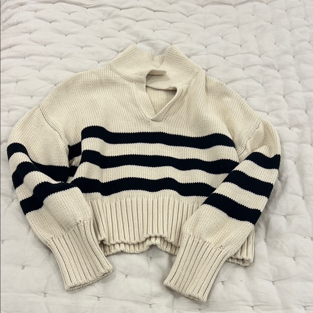 Joe’s Cropped Knit Sweater